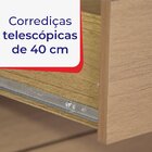 Guarda Roupa Casal 3 Portas Com Espelho Central 9 Gavetas Atl