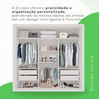 Guarda-roupa Casal 3 Portas Com Espelho Central E 4 Gavetas C