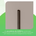 Guarda-roupa Casal 3 Portas Com Espelho Central E 4 Gavetas C