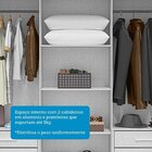 Guarda-roupa Casal 3 Portas Com Espelho Kamala Espresso Móvei