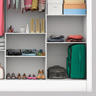 Guarda Roupa Casal 3 Portas Com Espelho Porto Carioca Móveis