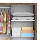 Guarda-roupa Casal 3 Portas Com Espelho Porto Plus Espresso M