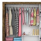 Guarda-roupa Casal 3 Portas Com Espelho Porto Plus Espresso M