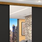 Guarda-roupa Casal 3 Portas Com Espelho Porto Plus Espresso M