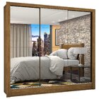 Guarda-roupa Casal 3 Portas Com Espelho Porto Premium Espress