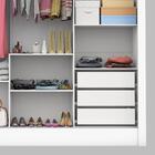 Guarda-roupa Casal 3 Portas Com Espelho Santiago Plus Espress