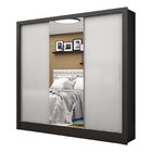 Guarda-roupa Casal 3 Portas Com Espelho Santiago Plus Espress