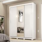 Guarda Roupa Casal 3 Portas Com Pés Vero Branco 32270pe