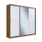 Guarda-roupa Casal 3 Portas Correr 6 Gavetas E Espelho Tiatã