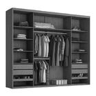 Guarda-roupa Casal 3 Portas De Correr 100% Mdf 1971 Branco/de