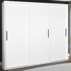 Guarda-roupa Casal 3 Portas De Correr 100% Mdf 1973 Branco -