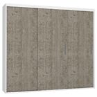 Guarda-roupa Casal 3 Portas De Correr 100% Mdf 1986 Branco/de