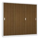 Guarda-roupa Casal 3 Portas De Correr 100% Mdf 5393 Branco/im