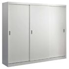 Guarda-roupa Casal 3 Portas De Correr 100% Mdf 7320 Branco -