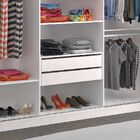 Guarda-roupa Casal 3 Portas De Correr 100% Mdf 7320 Branco -