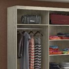 Guarda-roupa Casal 3 Portas De Correr 100% Mdf 7320 Marfim Ar