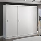 Guarda Roupa Casal 3 Portas De Correr 264cm Winter F04branco