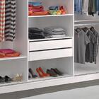 Guarda Roupa Casal 3 Portas De Correr 264cm Winter F04branco