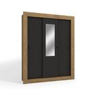 Guarda-roupa Casal 3 Portas De Correr 2 Gav Freijó/pt Fosco