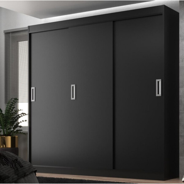 Guarda Roupa Casal 3 Portas De Correr 2 Gavetas Lisboa Evidên