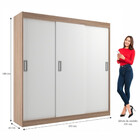 Guarda Roupa Casal 3 Portas De Correr 2 Gavetas Lisboa Evidên