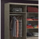 Guarda-roupa Casal 3 Portas De Correr 2 Gavetas Mdfmm7318 Esp