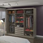 Guarda-roupa Casal 3 Portas De Correr 4 Gavetas 1904  Demoliç