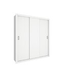 Guarda Roupa Casal 3 Portas De Correr 4 Gavetas Malibu Tcil M