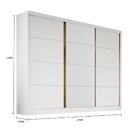 Guarda Roupa Casal 3 Portas De Correr 6 Gavetas Europa Espres