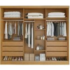 Guarda Roupa Casal 3 Portas De Correr 6 Gavetas Europa Espres