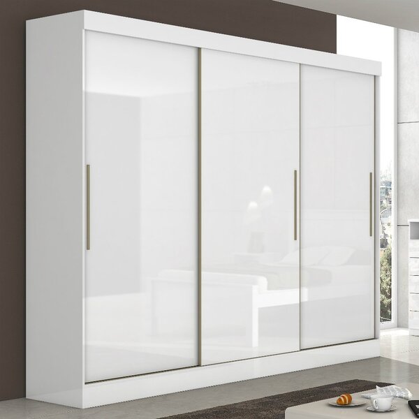 Guarda Roupa Casal 3 Portas De Correr 6 Gavetas Montebello Lo