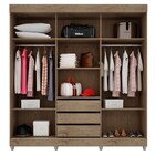 Guarda Roupa Casal 3 Portas De Correr 9300 Demolição - Araplac