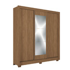 Guarda-Roupa Casal 3 Portas de Correr 9 Gavetas Com Espelho 2