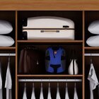 Guarda-roupa Casal 3 Portas De Correr 9 Gavetas Turim Bianchi