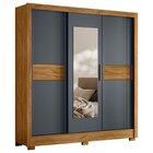 Guarda Roupa Casal 3 Portas De Correr  2 Gavetas 1 Espelho  B