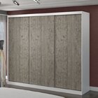 Guarda-roupa Casal 3 Portas De Correr  Branco/demolição