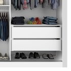 Guarda-roupa Casal 3 Portas De Correr Bahia Branco