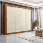 Guarda Roupa Casal 3 Portas De Correr City Maxel Móveis