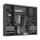 Guarda-roupa Casal 3 Portas De Correr Com 1 Espelho 100% Mdf