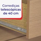 Guarda-roupa Casal 3 Portas De Correr Com Espelho 100 % Mdf C