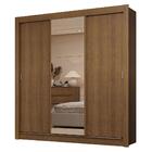 Guarda-roupa Casal 3 Portas De Correr Com Espelho 2 Gavetas R