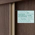 Guarda Roupa Casal 3 Portas De Correr Com Espelho Central 6 G