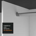 Guarda-roupa Casal 3 Portas De Correr De Espelho 4 Gavetas Pr