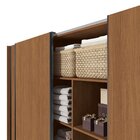 Guarda-roupa Casal 3 Portas De Correr E 4 Gavetas Elegance Ca