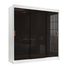 Guarda-roupa Casal 3 Portas De Correr E 4 Gavetas Flex Capri