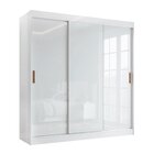 Guarda-roupa Casal 3 Portas De Correr E 4 Gavetas Flex Capri