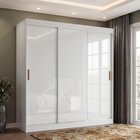 Guarda-roupa Casal 3 Portas De Correr E 4 Gavetas Flex Capri