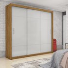 Guarda-roupa Casal 3 Portas De Correr E 4 Gavetas Lotse Cinam