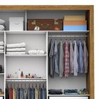 Guarda-roupa Casal 3 Portas De Correr E 4 Gavetas Lotse Cinam