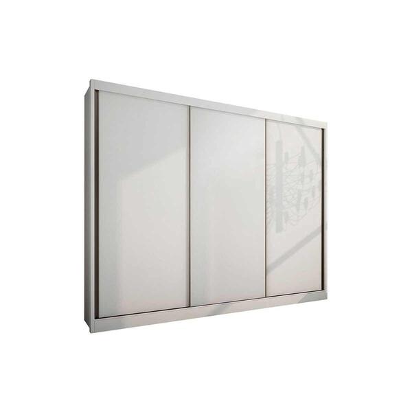 Guarda Roupa Casal 3 Portas De Correr E 6 Gavetas Natus Plus